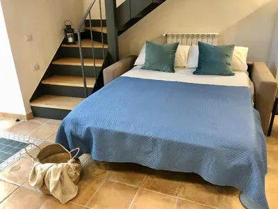 Letto o letti in una camera di A Casa di Ross
