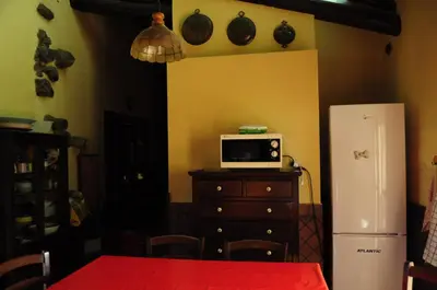 Cucina o angolo cottura di Villa Mendolito