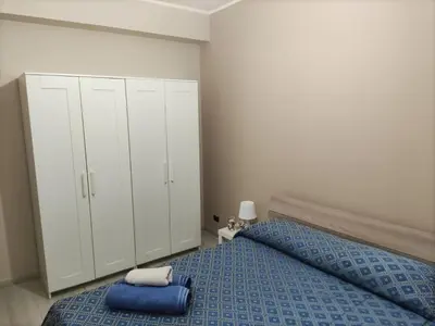 Letto o letti in una camera di Villa Clarentina old