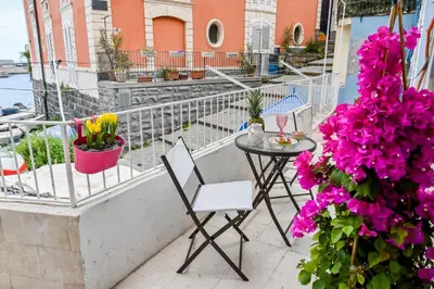 Balcone o terrazza di Il cuore di Lavika Sea House