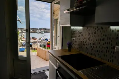 Cucina o angolo cottura di Il cuore di Lavika Sea House