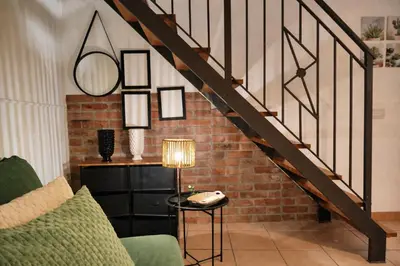 Area soggiorno di Loft Moderno Centro , Villa Bellini , Bedda Matri