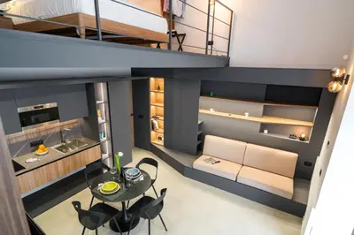 Cucina o angolo cottura di Bedda, Tiny Studio