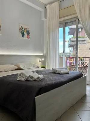 Letto o letti in una camera di Le Ciminiere Rooms