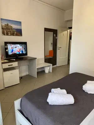 Letto o letti in una camera di Le Ciminiere Rooms