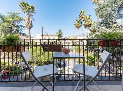 Balcone o terrazza di Casa Vacanze Catania - Giarre Etna D'Amore