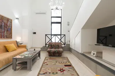 TV o dispositivi per l'intrattenimento presso Arte della gioia apartment