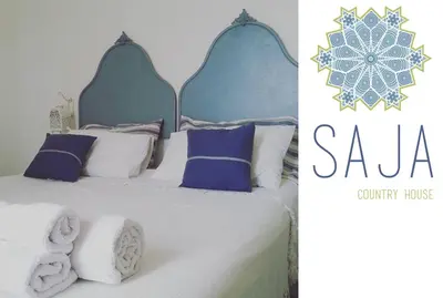 Letto o letti in una camera di Saja Country House