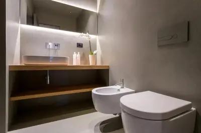 Bagno di Cozy Studio in Catania, 40 m², with air conditioning