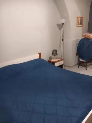 Letto o letti in una camera di Modern Studio in Catania with Air Conditioning