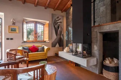 Area soggiorno di Tenuta Rocca del Corvo - Luxe villa