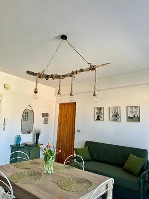 Area soggiorno di A casa di Peppe