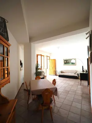 Area soggiorno di Casa Luce Santa Tecla Apartment