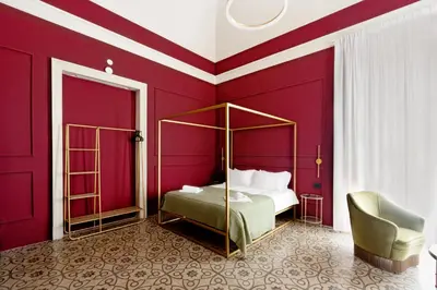 Letto o letti in una camera di Gemma Luxury Apartments