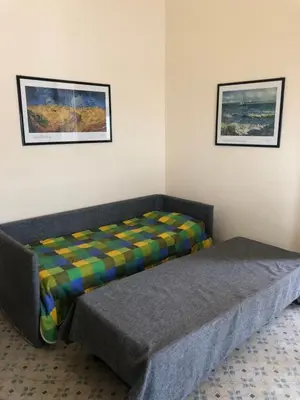 Letto o letti in una camera di Porticciolo sea view
