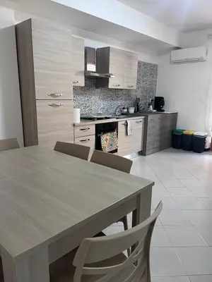 Cucina o angolo cottura di Casa a mare Sant'Anna