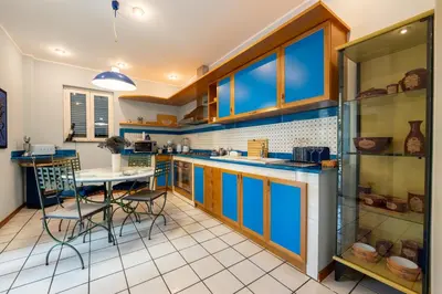 Cucina o angolo cottura di Amon luxury residence on Etna