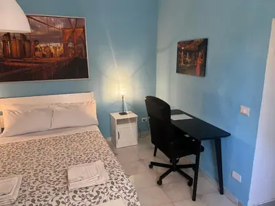 Letto o letti in una camera di La casetta nel Borgo
