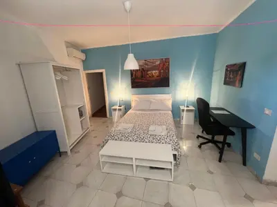 Letto o letti in una camera di La casetta nel Borgo