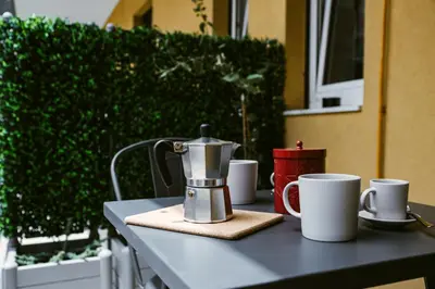 Set per la preparazione di tè e caffè presso Savio House