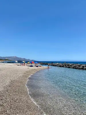 Planimetria di BlueMarine beachfront apartment