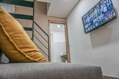 TV o dispositivi per l'intrattenimento presso Carmelitani Loft Catania Center