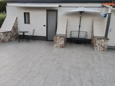 Balcone o terrazza di DOMUS ULIVI LUXURY ROOMS Moresca
