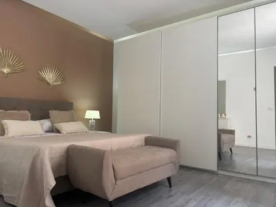Letto o letti in una camera di Francesco Home Catania