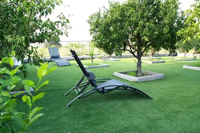 Giardino di DOMUS ULIVI LUXURY ROOMS Nocellara