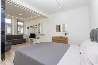 TV o dispositivi per l'intrattenimento presso Etherea Apartment
