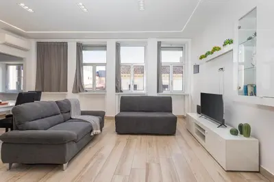 Area soggiorno di Etherea Apartment