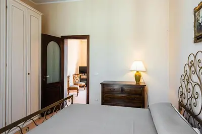 Letto o letti in una camera di Casa Zafferana centro con terrazza