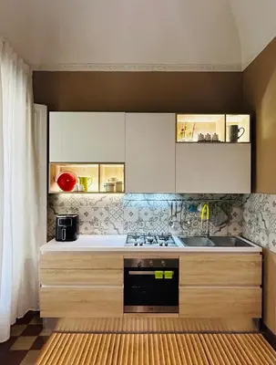 Cucina o angolo cottura di welcoming house Catania
