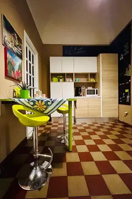 Cucina o angolo cottura di welcoming house Catania