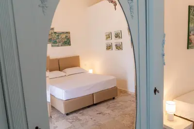 Letto o letti in una camera di Domus Lavica by Sicily in Home