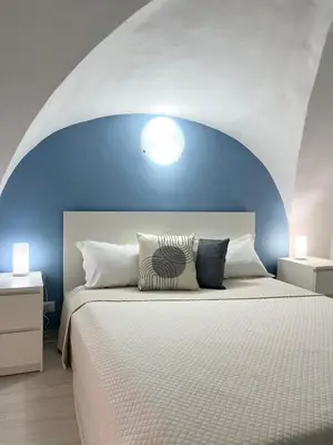 Letto o letti in una camera di Casa Raile 2