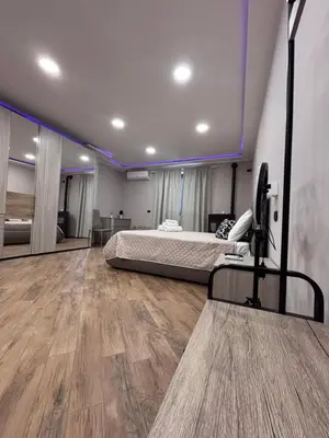 Letto o letti in una camera di Villa Rosaria