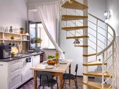 Cucina o angolo cottura di Casa dei nodi