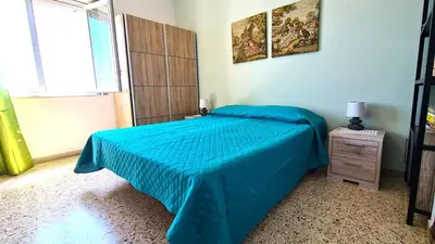 Letto o letti in una camera di Sunrise on the sea