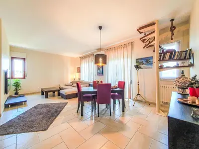 Area soggiorno di Apartment A Casa di Ivan by Interhome