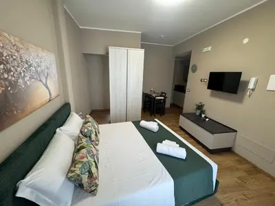 TV o dispositivi per l'intrattenimento presso Palme Suites