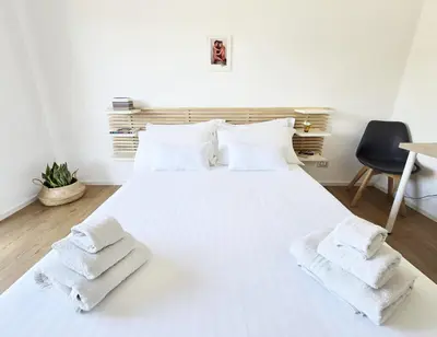 Letto o letti in una camera di Sicily Sea Home