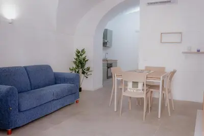 Area soggiorno di Casa vacanze Le farfalle