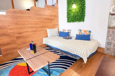 Letto o letti in una camera di Catania Private Suite