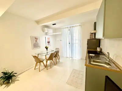 Cucina o angolo cottura di Almarèa, a un passo dal mare