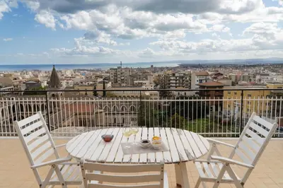 Balcone o terrazza di Top Floor Aparthotel Bentivoglio 3