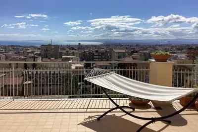 Balcone o terrazza di Top Floor Aparthotel Bentivoglio 3