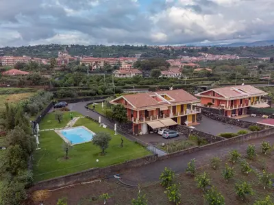 Paesaggio naturale nelle vicinanze del bed & breakfast