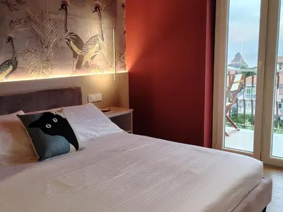 Letto o letti in una camera di Drea Acitrezza Luxury Home
