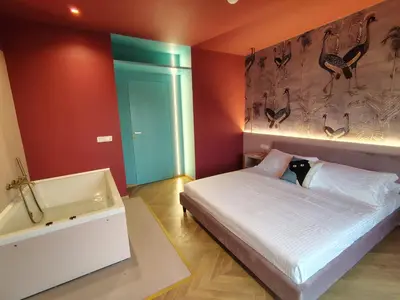 Letto o letti in una camera di Drea Acitrezza Luxury Home